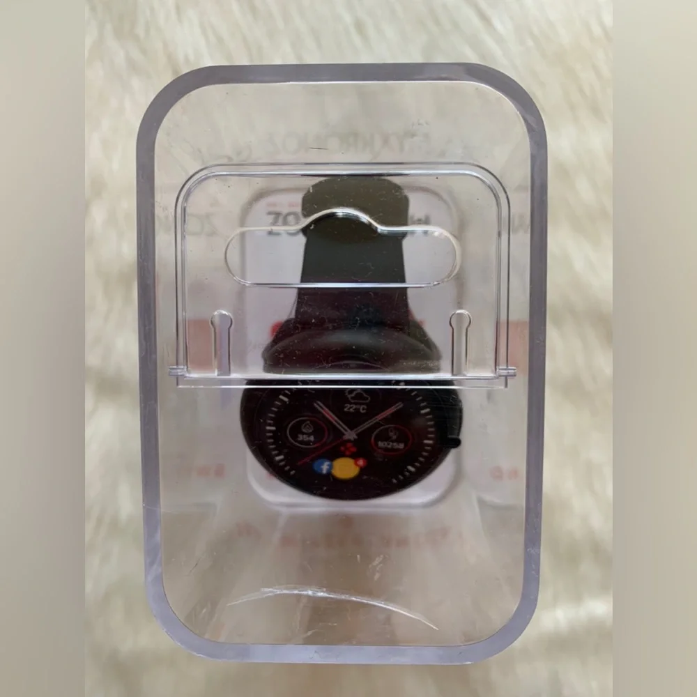 MyKronoz ZeRound2 Certified Refurbished Black Bluetooth Touchscreen Smart Watch